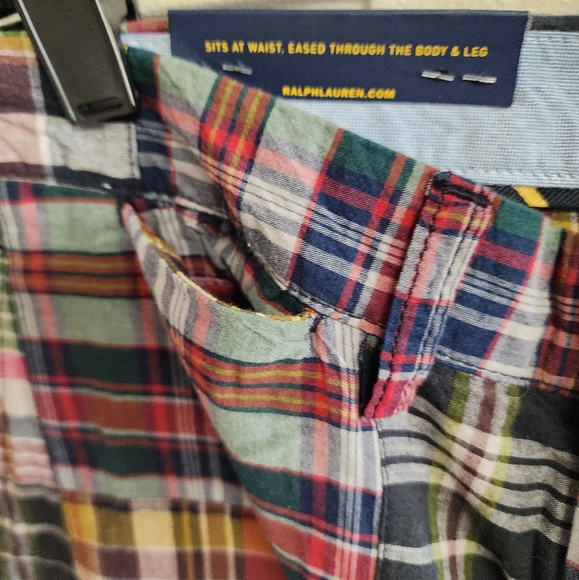 POLO Ralph Lauren Classic Fit 9" Shorts Men's Size 32W Checkered Plaid NWT - Picture 7 of 10
